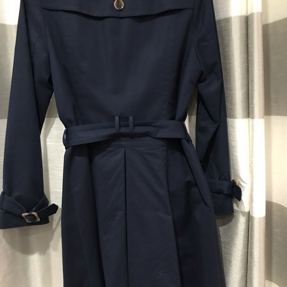 Pendleton navy blue size 14 trench coat - Picture 3 of 7